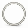 thumbnail image 2 of Titanium Brushed 5mm Half Round Band (Size 10) Made In China tb7-10, 2 of 4