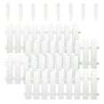 thumbnail image 2 of Scicalife 4 Sets Plastic Picket Fences Garden Courtyard Decorative Fences Garden Border Fences (White), 2 of 6