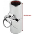 thumbnail image 4 of ABCISI 316 Stainless Steel Marine Grade Boat Railing Pipe Connector, Folding Swivel Coupling Tube Pipe Connector Boat Hardware Fitting for (22mm) 7/8inch, 4 of 11