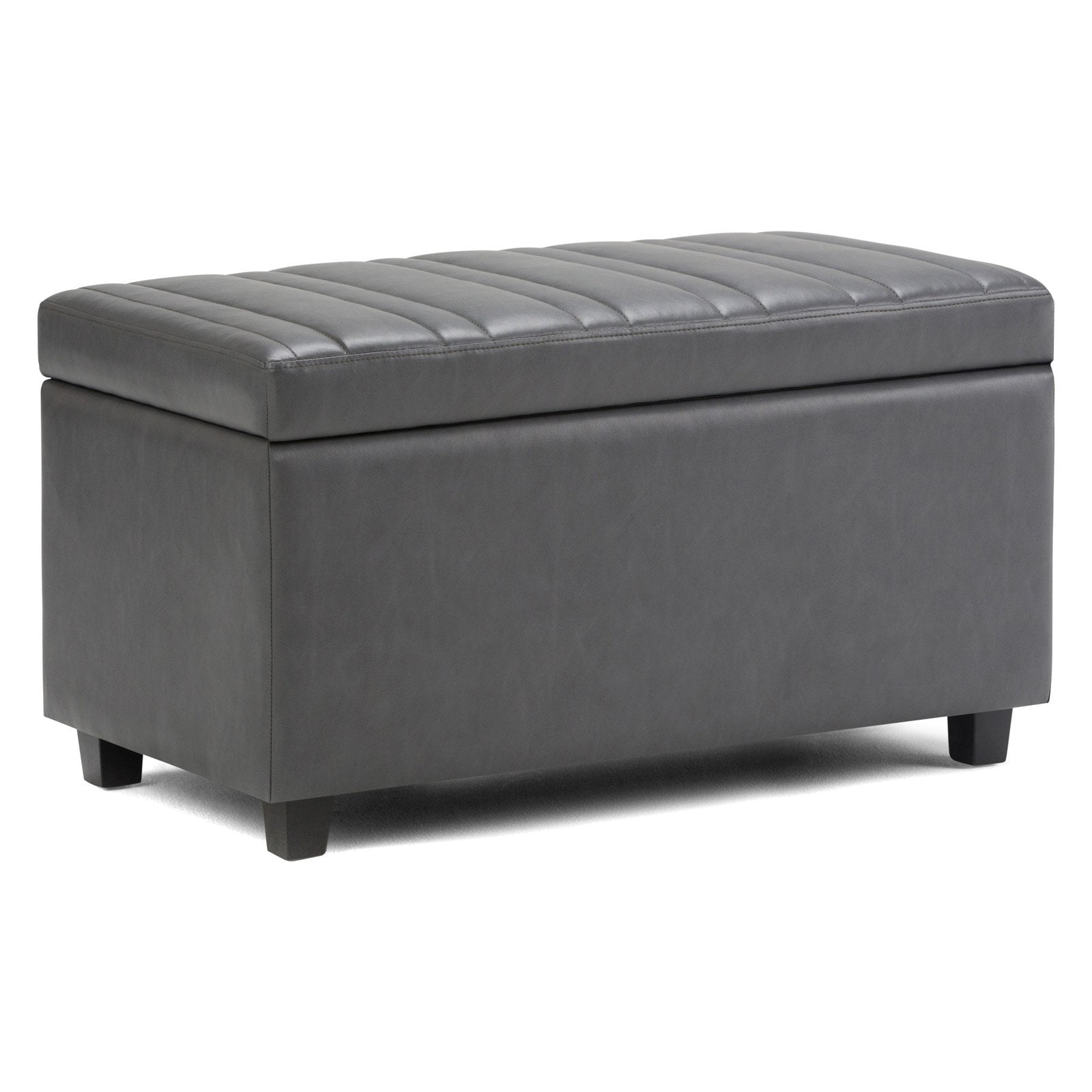 Simpli Home Darcy Storage Ottoman Bench