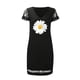 thumbnail image 4 of Moda mujer Sexy Casual Wave-Cuello estampado vestido ahuecado manga Mini vestido Fridja  qw4792, 4 of 8