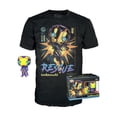 thumbnail image 1 of Funko POP & TEE Funko Marvel Blacklight- Rescue XL, 1 of 5