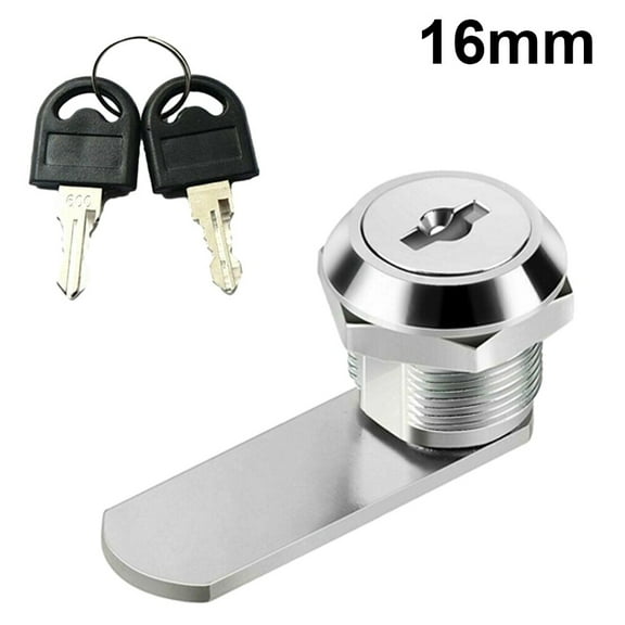Zinc Alloy Mailbox Lock With Closing Lever and Key Mailbox Filing Furniture Lock
