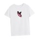 thumbnail image 5 of Camiseta básica para mujer, camiseta informal con cuello redondo para compras de viaje de vacaciones S, 5 of 7