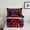 Black Red Blue, variant on Castle Fairy Green Gamepads Twin Comforter Sets,Pixelated Grid Miners Bedding Set