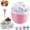 Pink1, variant on Small Home Mini Ice Cream Maker, Personal Ice Cream Maker for Homemade Frozen Yogurt, Gelato & Sorbet, DIY Personal Ice-Cream Makers Mini with One-Touch Control for Frozen Treats & Sorbet