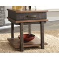 thumbnail image 2 of Ashley Furniture Stanah 1 Drawer End Table in Black and Brown, 2 of 5