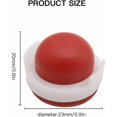 thumbnail image 5 of Bomba de imprimación de plástico de silicona, bombilla de imprimación de carburador de 23x20mm para cortacésped Briggs & Stratton 694394 494408, 5 of 5