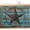 Blue, variant on Western Star Retro Sink Skirt 10"W x 11"L,Dustproof Under Sink Curtain Skirt for Bathroom Kitchen,Country Farmhouse Brown Wooden Grain Adhesive Short Vanity Curtains Cover for Laundry Closet
