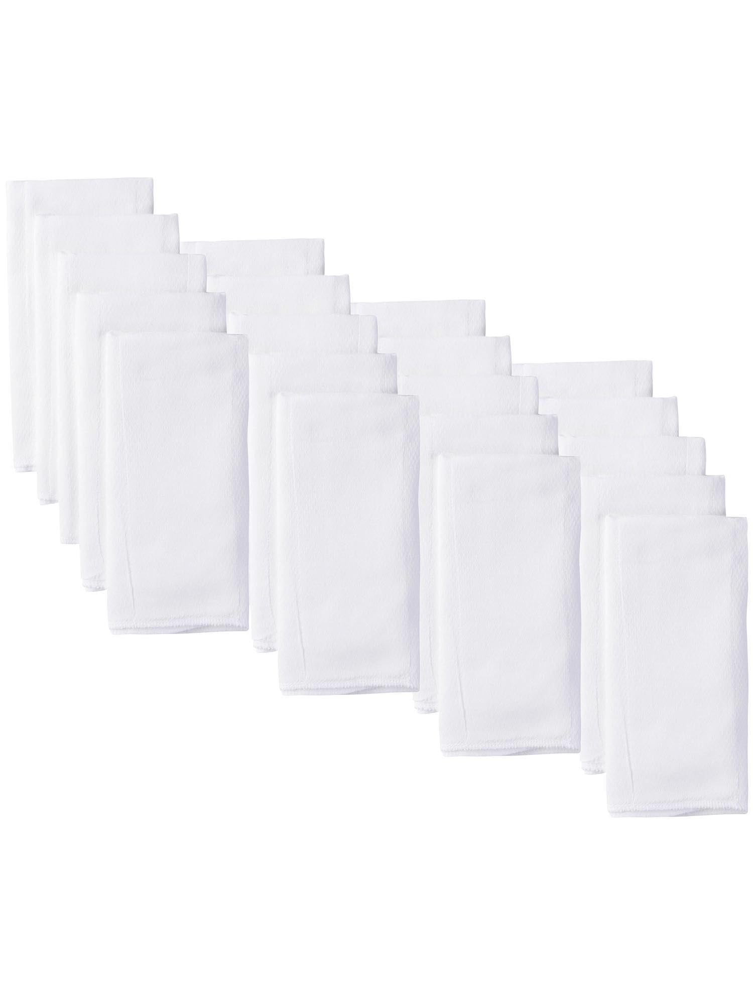 10 Pack Gerber White Gauze Flatfold Cloth Diapers 