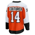thumbnail image 3 of Men's Fanatics Sean Couturier Orange Philadelphia Flyers Home Breakaway Jersey, 3 of 3