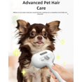 thumbnail image 6 of Magic Wand for Pet Hair - Lettuce Pets Mist Massage Brush with Innovative Steam Technology | Soft Round Head Massage,Widened Cleaning Area - Doggo Comfy Pet Spray Comb,Easepicks Dog Brush (white), 6 of 8
