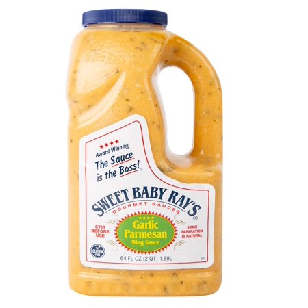 Garlic Parmesan Wing Sauce 64 Oz (4 Pack)