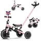 thumbnail image 1 of Triciclo Ridego 5 en 1 para niños pequeños de 3 a 5 años con empuñadura, 1 of 9