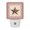 Red, variant on U.S. Country Rusty Stars Night Light, Retro Berries Vine Red Beige Plaid Plug in Night Lights with Dusk to Dawn Sensor, Energy Saving Red LED Nightlight for Bedroom Bathroom, Auto On/Off