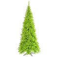 thumbnail image 1 of Vickerman 5.5' Lime Fir Artificial Christmas Tree with 300 Aqua Lights, 1 of 2