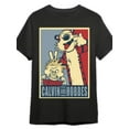 thumbnail image 2 of Calvin & Hobbes Classic Graphic T-Shirt - Men's 100% Cotton Short Sleeve Crewneck Tee, Relaxed Fit, Black, Hot Transfer Print, Perfect for Casual Casual Attire, Plus Size Available,, 2 of 6
