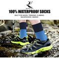 thumbnail image 4 of FrostHike Waterproof Socks, Unisex Hiking Wading Trail Running Kayaking Crew Socks, 4 of 5
