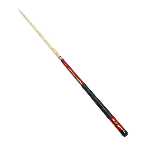 Taco de billar de 57" de largo, punta de 13 mm, 1/2", madera segmentada, estilo moderno. Estilo C