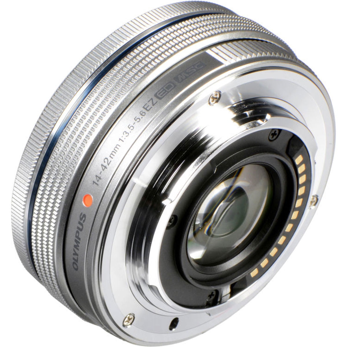 Olympus M.Zuiko 14-42mm f/3.5-5.6 EZ Camera Lens - Silver