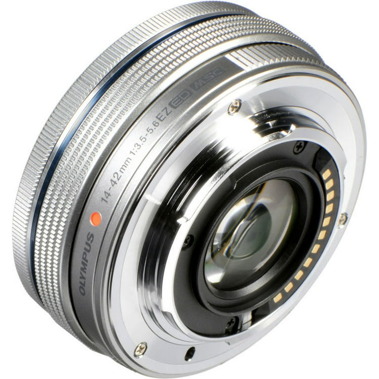 Olympus M.Zuiko 14-42mm f/3.5-5.6 EZ Camera Lens - Silver