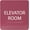 Burgandy, variant on ADA CENTRAL SIGNS - 6" X6" Elevator Room Sign- ADA Compliant Tactile Graphics Grade 2 Braille Text Acrylic Wall Signs - Authorized Personnel Only Door Sign for Malls, Offices, Apartments & Restaurants