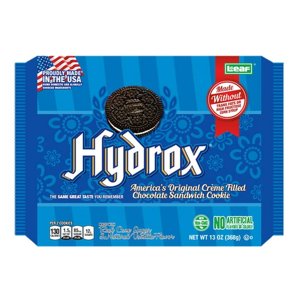 Leaf Brands Hydrox Cookies Original Hydrox Cookies 6 8 6 Ounce Walmart Com Walmart Com