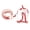 Red, variant on Yajisi Escape Proof Pet Harness and Leash Set, Adjustable Soft Mesh Breathable Vest for Small Medium Large Cats Dogs Kittens Puppies Outdoor Walking, Easy Control Pet Apparel, Blue, 1.5 cm / 0.59 in