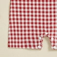 thumbnail image 7 of Sopiago Baby Boy Clothes Embroidery Smocked Jumpsuit Sleeveless Romper for Baby Boy Spring Summer Outfit Baby Boys' Overalls (Red,12-18 Months), 7 of 7