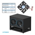 thumbnail image 3 of UCTRONICS Upgraded Complete Enclosure for Raspberry Pi Cluster, Compatible with Pi 5, 4B, 3B+/3B, and Other B Models, House Up to 4&Atilde;2.5" SSD, Suppo, 3 of 6