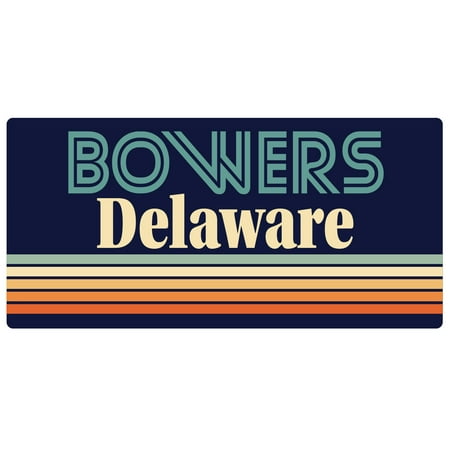 

Bowers Delaware 5 x 2.5-Inch Fridge Magnet Retro Design
