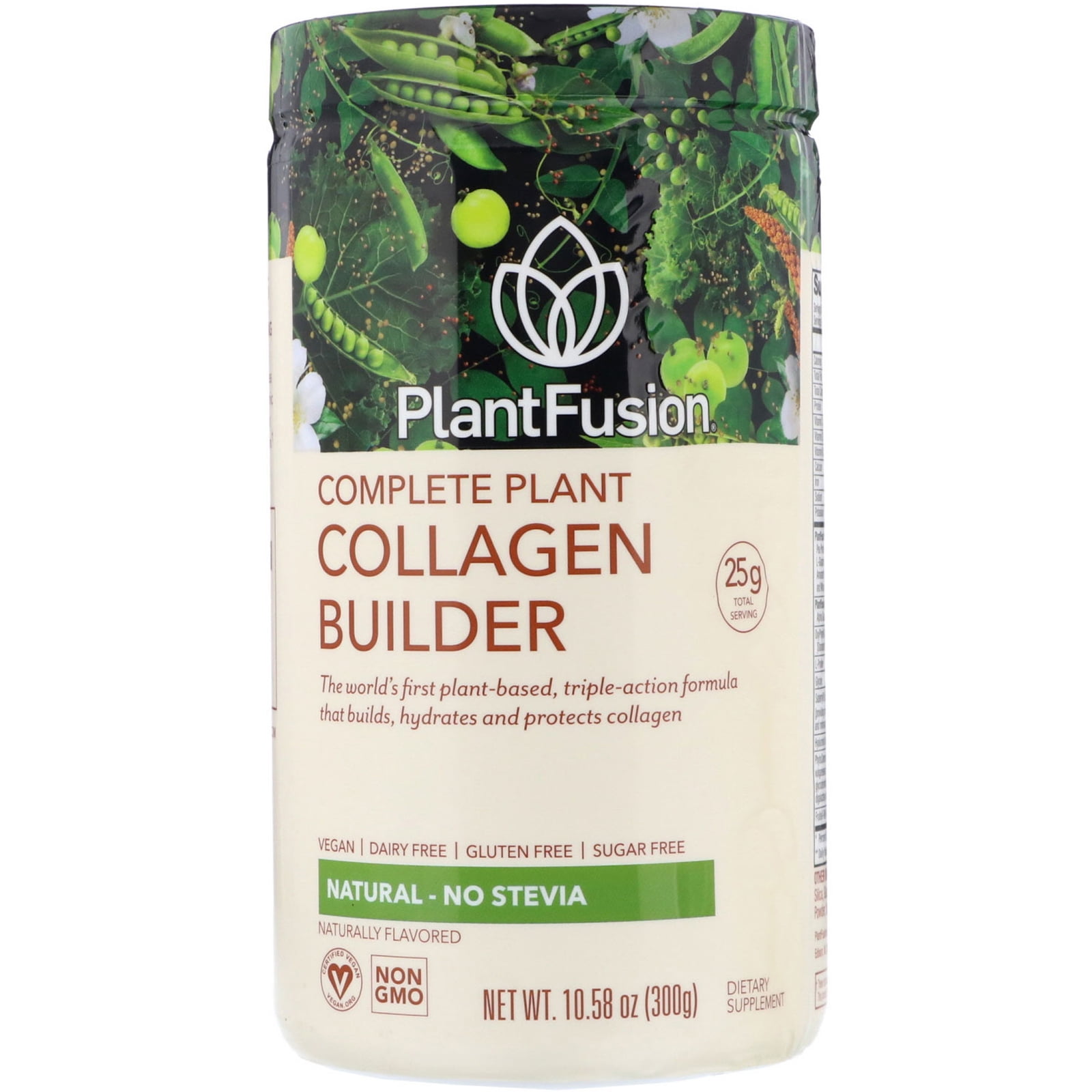PlantFusion Complete Plant Collagen Builder, Natural, 10.58 oz (300 g