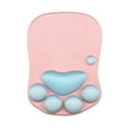 thumbnail image 1 of tredstone Protège-Poignets avec Tapis de Souris de Jeu Protection Poignet Antidérapant DS-011 Rose Bleu 1Set, 1 of 6