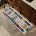 thumbnail image 3 of IsecretJoy Non Slip Kitchen Rugs Sets of 3, Washable Kitchen Mats for Floor Waterproof Stain Resistant Runner Rug for Kitchen, Laundry Room, Hallway, 3 of 11