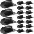 thumbnail image 1 of 30pcs Tiny Cowboy Hats Delicate Doll Hats Miniature Hats Adorable Craft Mini Hats, 1 of 4