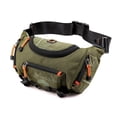 thumbnail image 1 of Riñonera multifuncional para exteriores, bolso bandolera deportivo para hombre, bolso de pecho impermeable, riñonera de gran capacidad para montar en montaña, 1 of 6