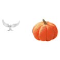 thumbnail image 1 of Escultura de ángel,Estatua de ángel para decoración del hogar,manualidades,color blanco,Almohadas de calabaza de Halloween,Almohadas de calabaza de Halloween Decoración del hogar, 1 of 8