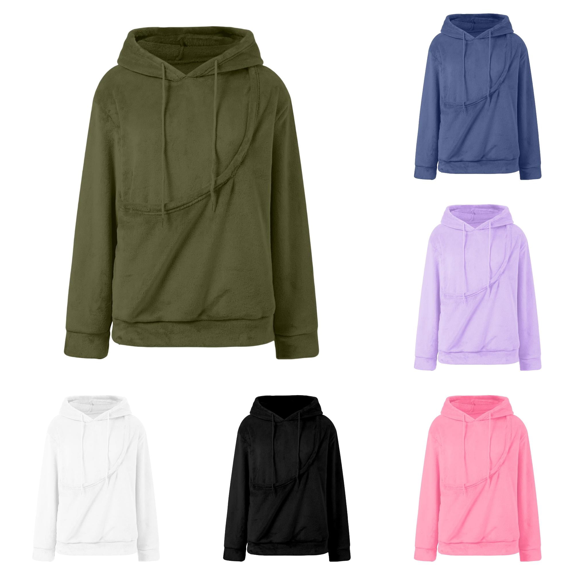 Rggeeun Girls Sweatshirt Cute Pet Pouch Hoodie Long Sleeve Tops with Drawstring Dog Carrier Soft Pullover Travel Green 6-7 Years