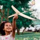 thumbnail image 4 of Avión de planeador de madera lanzado a mano Vuelo de larga duración simple y elegante para la familia para el aire libre. Juguete de avión de madera de bricolaje de bricolaje, 4 of 6