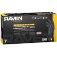 thumbnail image 2 of SAS RAVEN Powder-Free Black Nitrile Disposable Gloves Case of 10 Boxes, 2 of 8