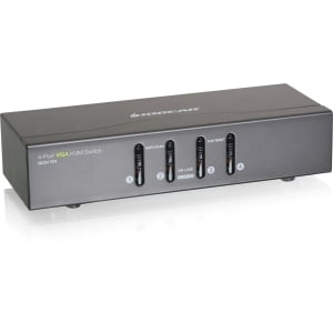 Dual Vga Kvm - 4PORT 2USER VGA PS2 USB GCS1724 KVM SWITCH