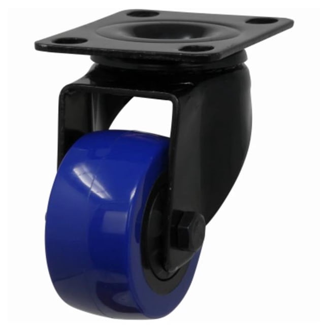 Shepherd Hardware 268098 Roulettes en TPU Diamant 2 Po, Bleu