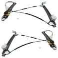 thumbnail image 4 of New OEM Replacement Front Left and Front Right Window Regulator Compatible With Bmw 135is Base 6 Cyl 3.0L 135i Base 6 Cyl 3.0L 2008-2013 By 51337165595 51337165596, 4 of 6