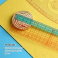 thumbnail image 1 of destyer Multifunction Patchworks Ruler Straight French Curve Sewing Rulers Measure Tailor Ruler Double Side Bend Measuring Tools Fabric Type 6, 1 of 9