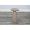 thumbnail image 4 of Sunny Designs Felicity Modern Solid Wood Pedestal Side Table, 4 of 4