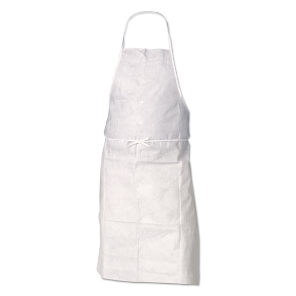 KleenGuard A20 Apron 28 in. x 40 in. White One Size Fits All 36550