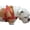 Red, variant on High Quality Brown Leather Dog Pulling Walking Harness Large. 31"-35" Chest, 1.5" Wide Straps