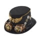 thumbnail image 1 of estilo steampunk, Steampunk con gafas para hombre y mujer, de copa gótico negro,sombrero de jazz,sombrero de mago,Sombrero de disfraz de, 1 of 9