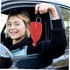 thumbnail image 4 of Funda para 2 llaves de coche, gancho para llavero extraíble, bolsa para llaves de control remoto de coche de cuero PU, para la mayoría de los coches (rojo), 4 of 5