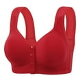 thumbnail image 2 of Hrsba Womens Plus Size Bra,Women's Large Sized SeamlessComfortable Breathable Underwear Daily Bra,Womens Casual Summer Bra,Womens Bra, 2 of 3